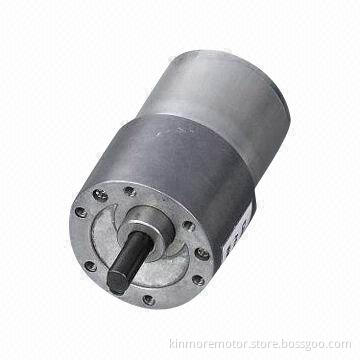 12V DC Geared Motor for Vending Machines/Peristaltic Pumps, with 6mm Steel Shaft, 37mm Gearbox